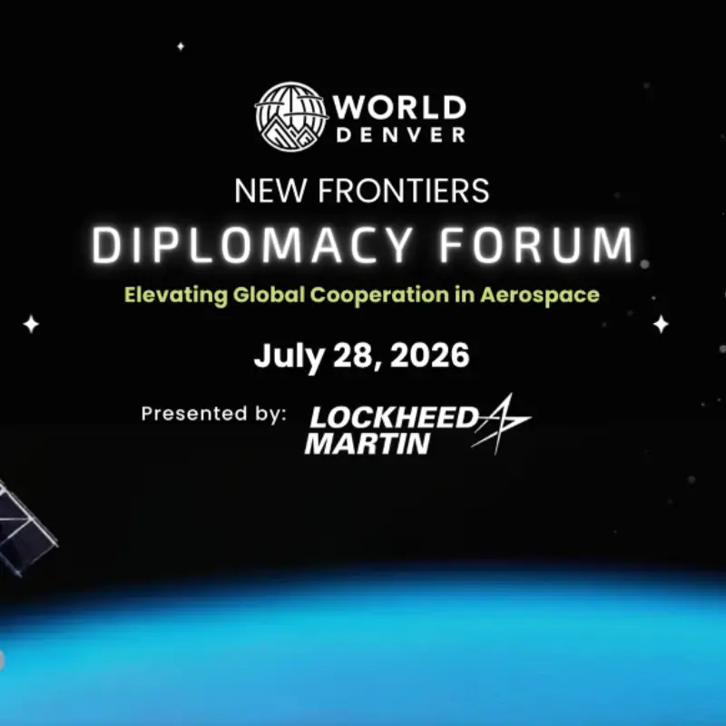 Cosponsored WorldDenver space diplomacy conference