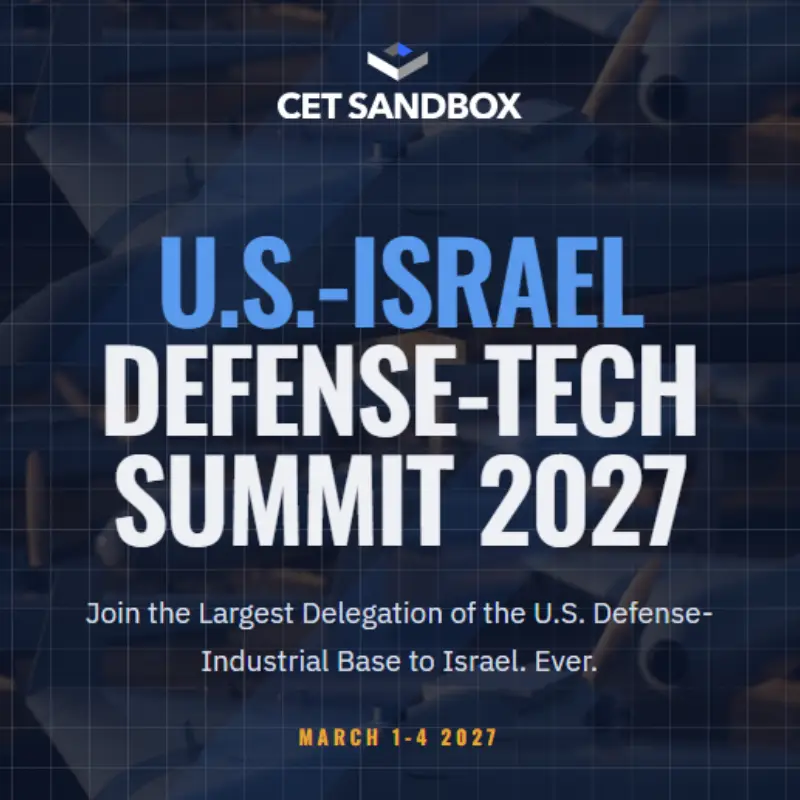U.S.-Israel Defense-Tech Summit 2027